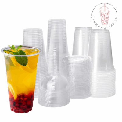 Ly nhựa 1 lít/ Cốc nhựa 1 lít (1000ml), dùng 1 lần, nhựa PP